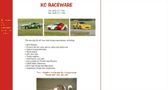 Desktop Screenshot of kcraceware.com